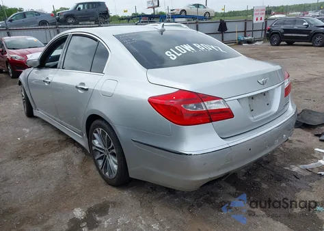 2012 Hyundai Genesis 3.8L from USA, damaged, VIN KMHGC4DD1CU153490